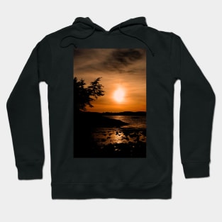 Sunset Long Beach Tofino Vancouver Island Canada Hoodie